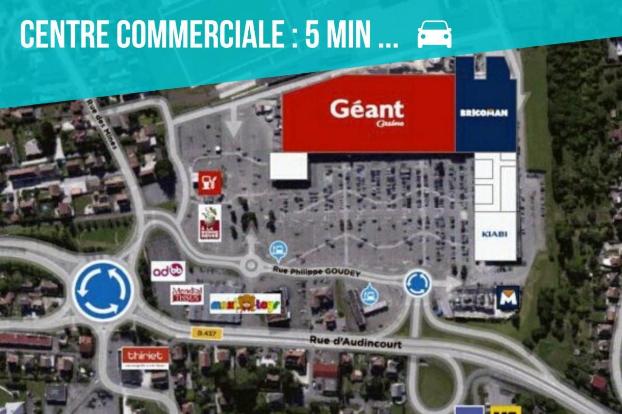 Le 101-Gregimmo-Appart'Hotel Audincourt Екстериор снимка